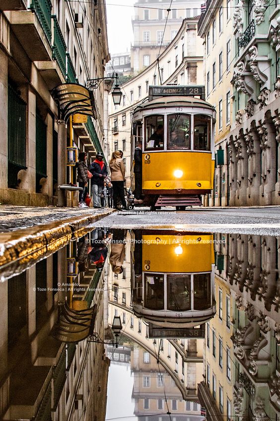 трамвай в Лиссабоне