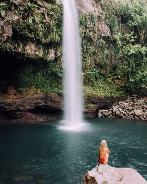 водопады на о. Фиджи