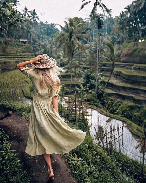 Рисовые террасы о. Бали